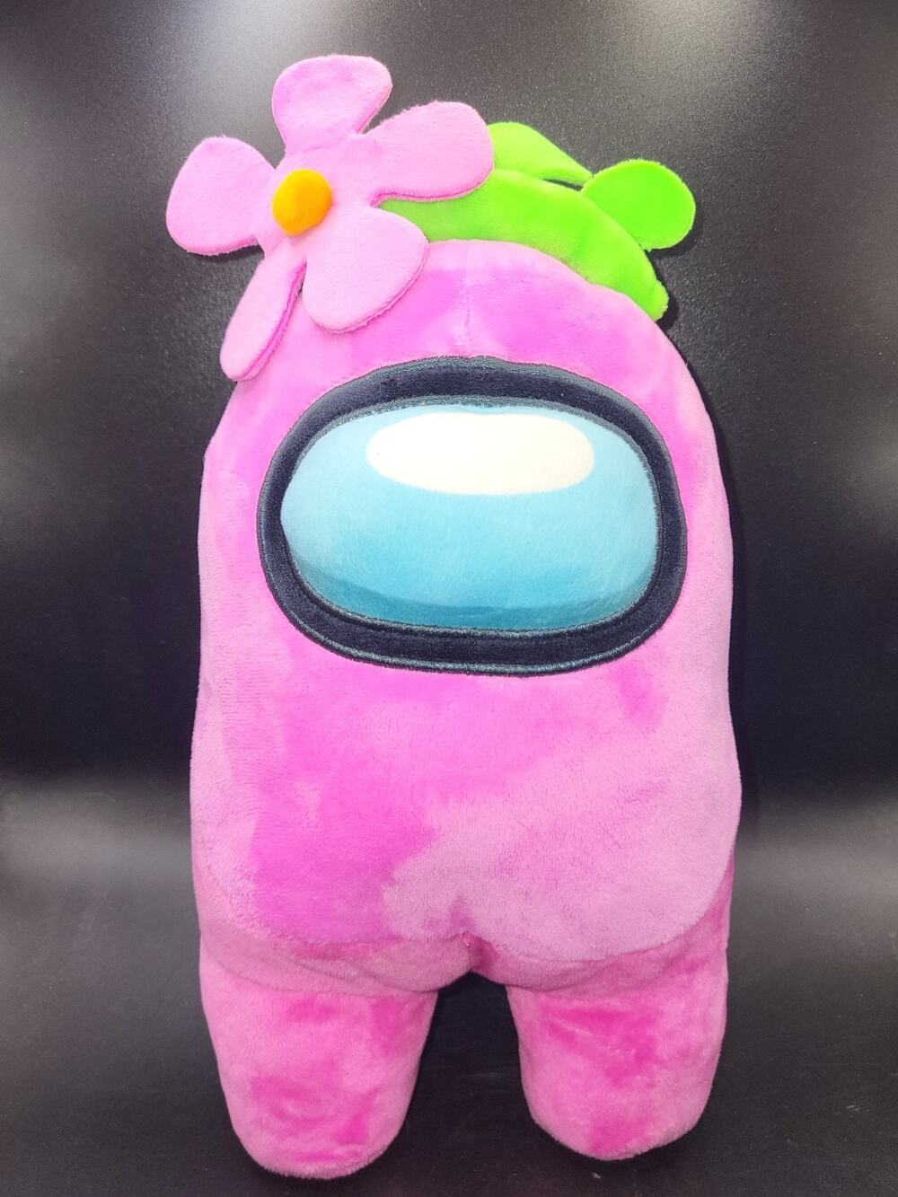 Toikido Among Us Pink 12" Plush Flower Authentic Official Licensed YuMe Toys